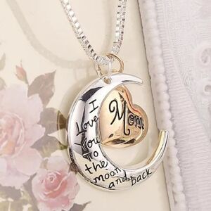 MOTHER'S DAY MOON NECKLACE